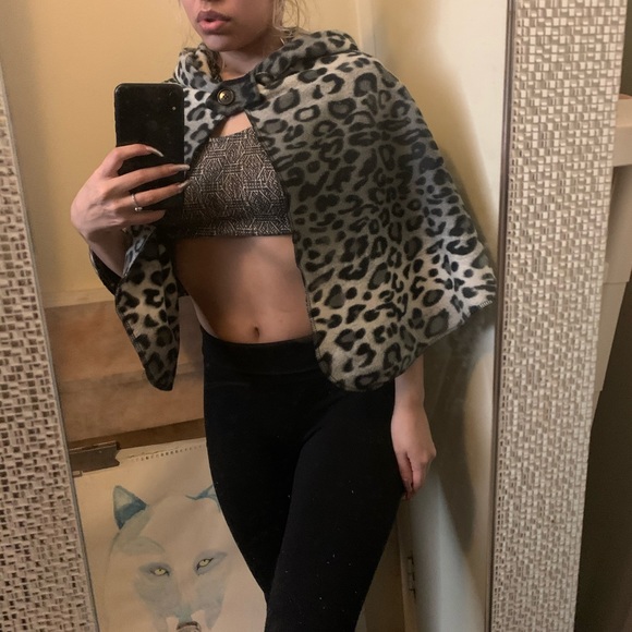Forever 21 Tops - Leopard Cape
